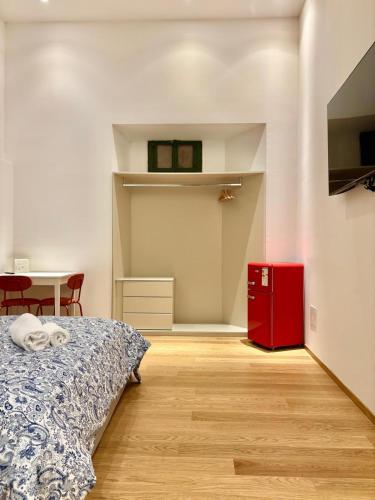 Телевизор и/или развлекательный центр в Petit Marchè