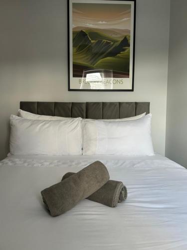 Postel nebo postele na pokoji v ubytování The Loft