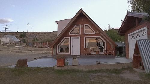 Bygningen som feriehuset ligger i