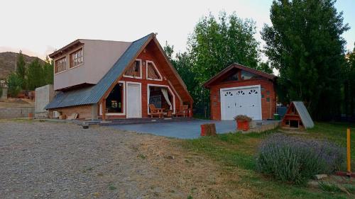 Bygningen som feriehuset ligger i