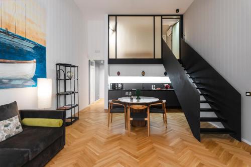 Гостиная зона в Dimora Ai Leoni, Suite & Apartments