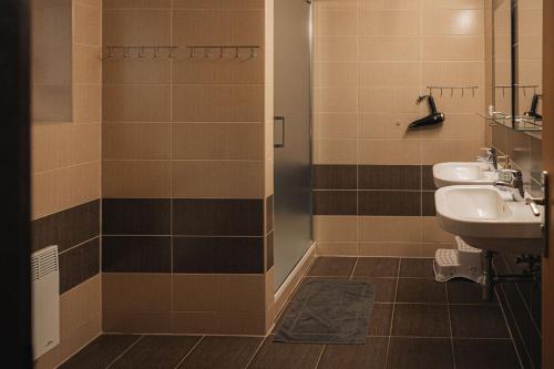 Koupelna v ubytování Chalupa Laura