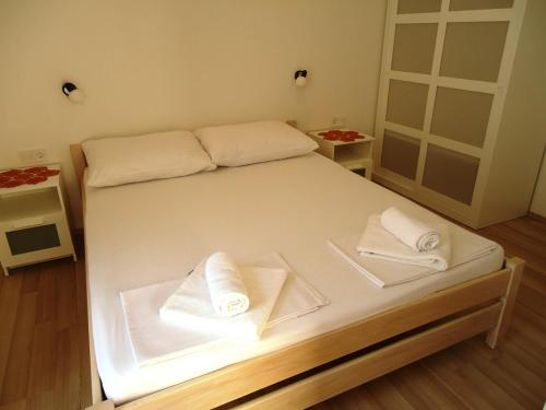 Posteľ alebo postele v izbe v ubytovaní Apartments Bobbi