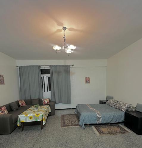 Posezení v ubytování Cosy appartement in medina Rabat