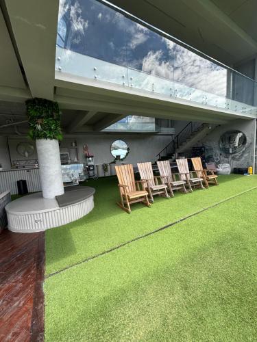 Сад в Habitacion en Guatape con mirador lateral privado