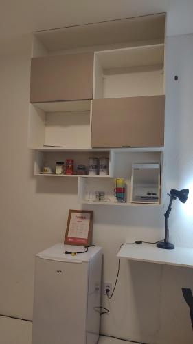 Kuchyň nebo kuchyňský kout v ubytování Suíte 202 na Casa 68