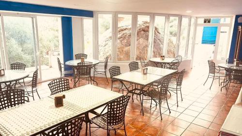 Restaurace v ubytování Casería 7 Fuentes - Casa Hotel