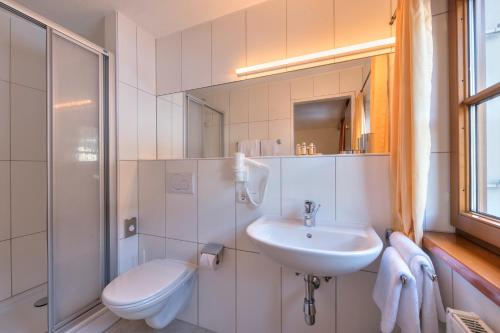 Koupelna v ubytování Haus Karl Murr