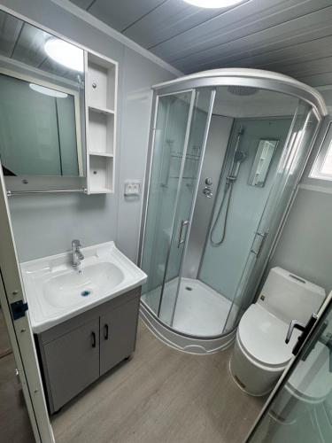 Ванная комната в Residencial Manhattan