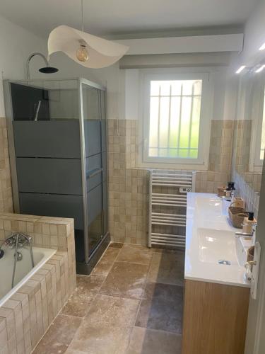 Ένα μπάνιο στο Villa Bella Vista vue panoramique imprenable