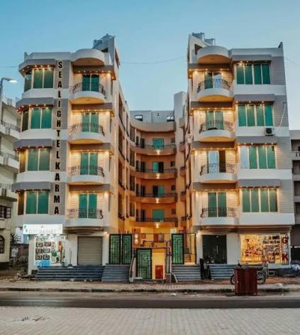 Sea Light Arabia on the beach