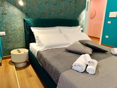 Giường trong phòng chung tại Marilù Accoglienza del Sud