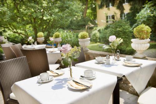 Jardín al aire libre en Hotel Sollner Hof