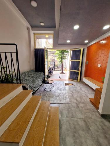 Giường trong phòng chung tại Nhà Nguyên Căn Đầy Đủ Tiện Nghi