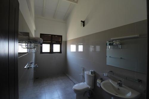 Koupelna v ubytování Santori Unawatuna