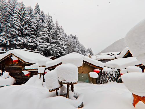 Hanfox HOTEL寒香阁 , CHINA Snow Town Store iarna