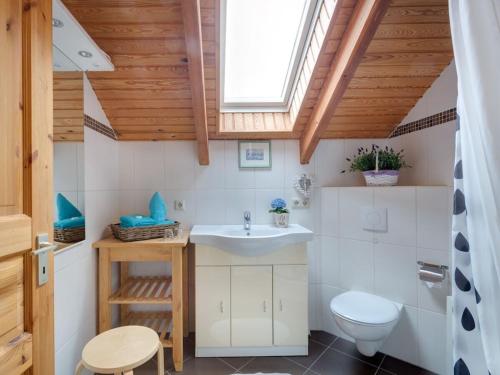 Koupelna v ubytování in the Spreewald holiday home