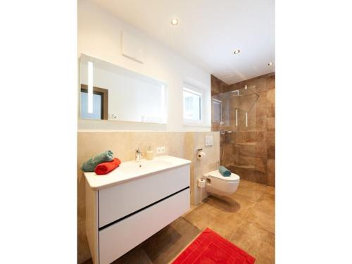 Koupelna v ubytování Holiday apartment with 10 bedrooms