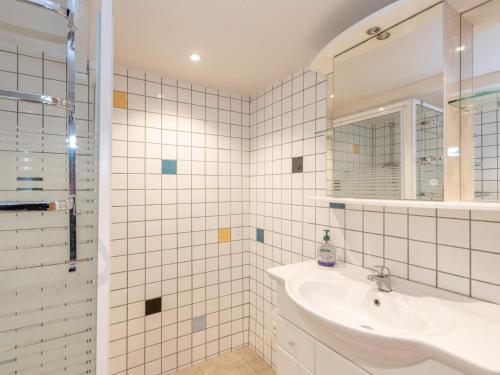 Koupelna v ubytování Cabane Crevette