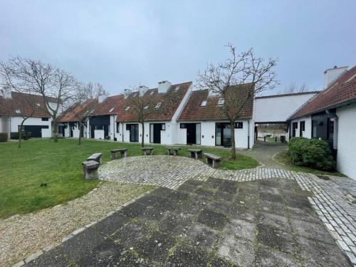 Bygningen som feriehuset ligger i