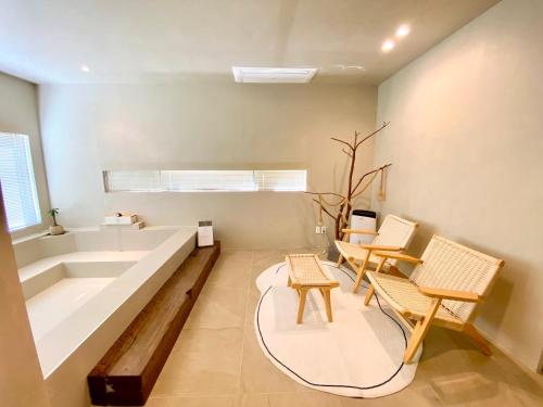 Et badeværelse på 오를 Orle