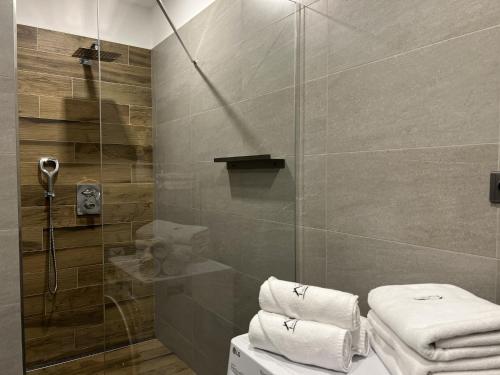 Ванная комната в Villa in Doksy near Macha Lake