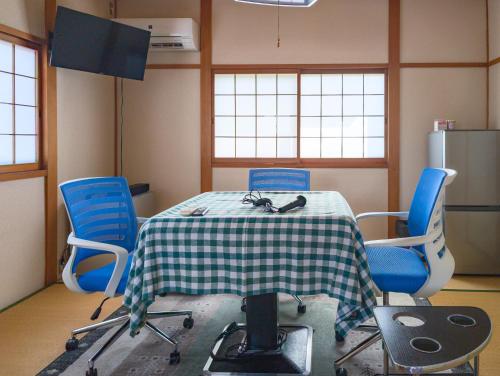 Χώρος καθιστικού στο ゲストハウス634庵