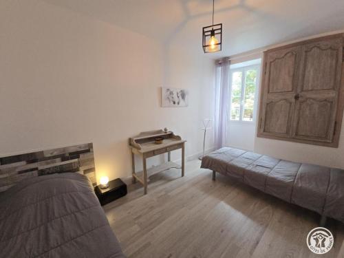 Χώρος καθιστικού στο Grande maison avec piscine privée, parking et animaux acceptés - FR-1-616-505