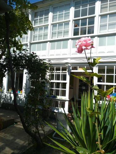 Taman di luar Pension-Albergue Don Alvaro