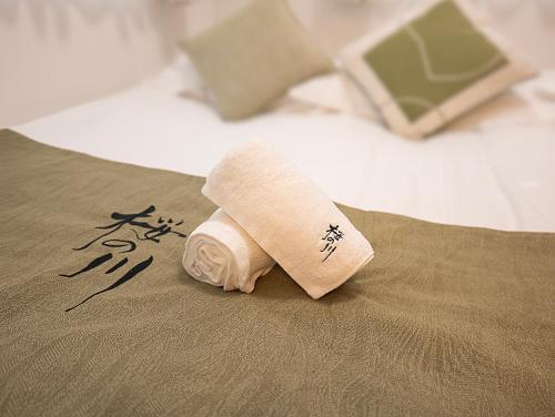 Postel nebo postele na pokoji v ubytování 桜の川50 東京晴空塔10分钟本所吾妻橋駅5分钟5人房丨 Tokyo skytree 10 mins Honjo Azumabashi 5 minutes5 people