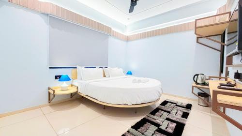 Postel nebo postele na pokoji v ubytování Hotel Nova Wave