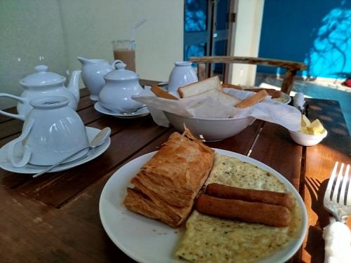 Jídlo v penzionu nebo okolí