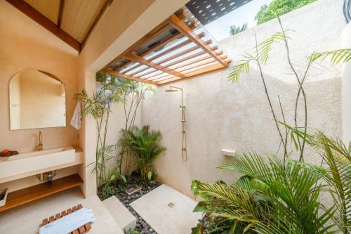 Et badeværelse på Salt House