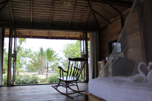 Balkoni atau teres di Koh Pu Villa