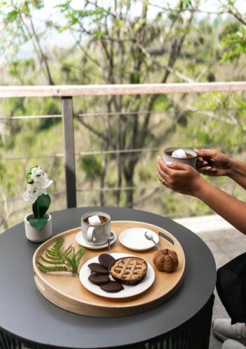 Mad i villaen eller i nærheden