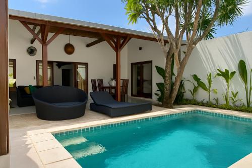 Bazén v ubytování Villa Belharra nebo v jeho okolí