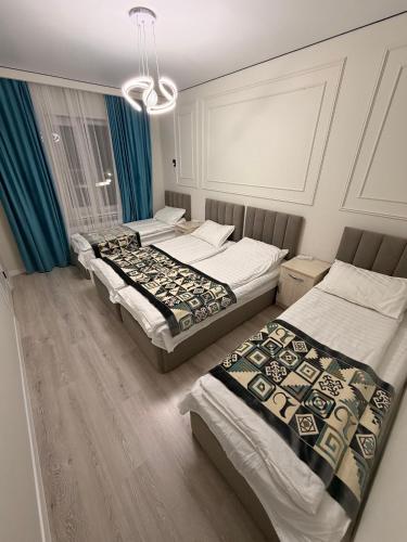 Postel nebo postele na pokoji v ubytování NovaMotel