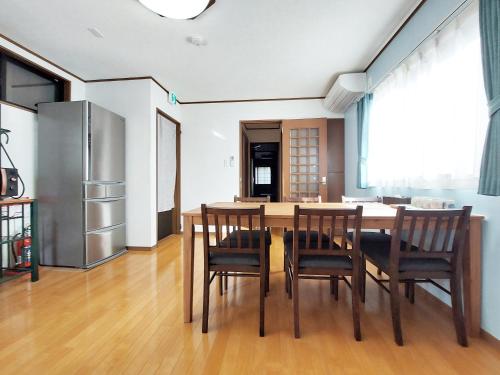 Nhà bếp/bếp nhỏ tại Haru Guesthouse