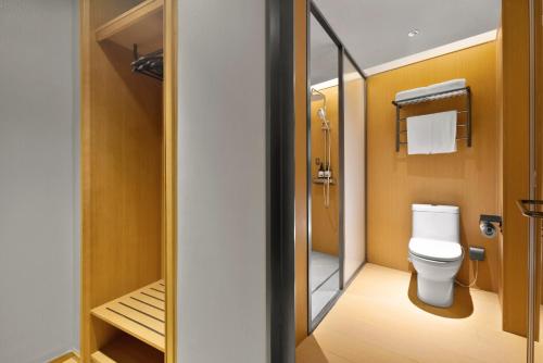 Koupelna v ubytování JI Hotel Chongqing Shangqing Temple Niujiaotuo Subway Station