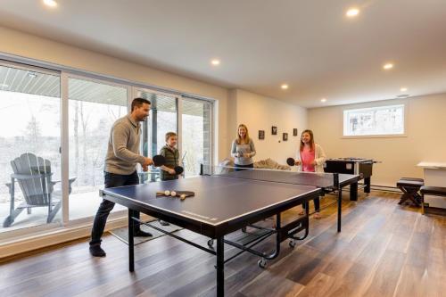 Khách lưu trú tại Chalet Rivage SPA & Games Ski Montcalm