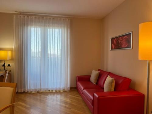 Khu vực ghế ngồi tại Hotel Europa