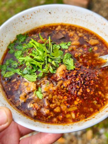 Jídlo v hotelu nebo okolí