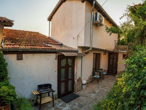 Bygningen som pensionatet ligger i