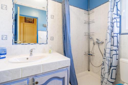 Ένα μπάνιο στο Lauriers roses - Chambre D'hôtes