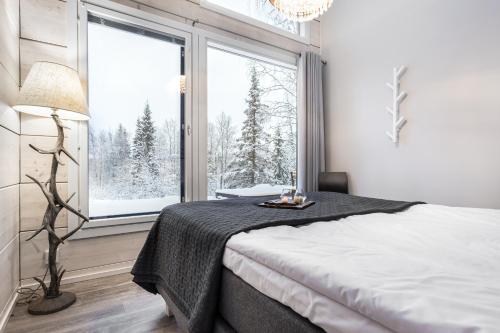 Ένα ή περισσότερα κρεβάτια σε δωμάτιο στο Villa Lucky Live by Hilla Villas