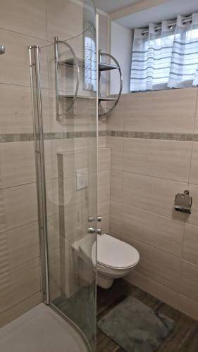 Un baño de Ferienhaus an der Thyragrotte