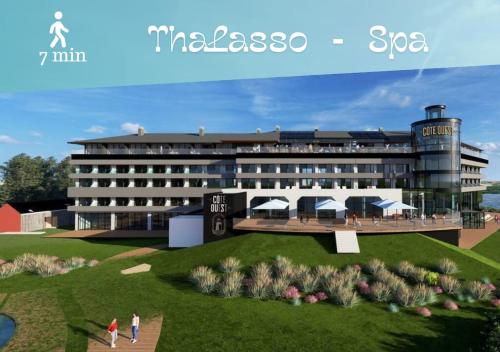 Le château - 2 à 4 pers - 300m de la plage de Tanchet - barbecue et bain de soleil