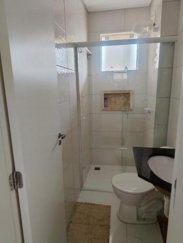 Ванная комната в Apartamento à 3min do Aeroporto