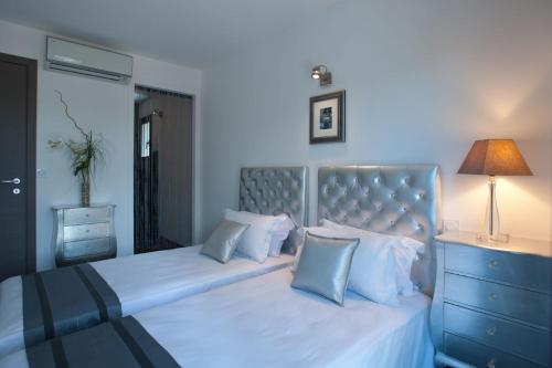 Una cama o camas en una habitación de Casa Julia