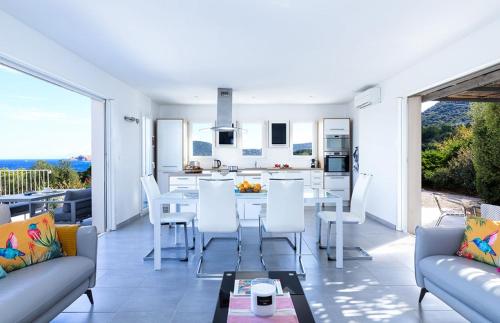Zona d'estar a Villa Mare
